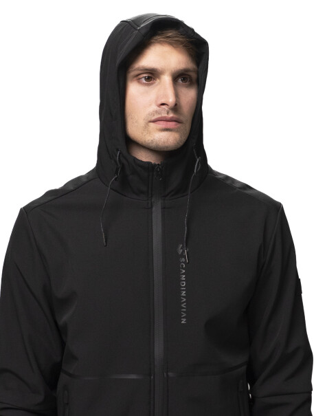 Campera Neopreno Scandinavian Santa Fe Negro