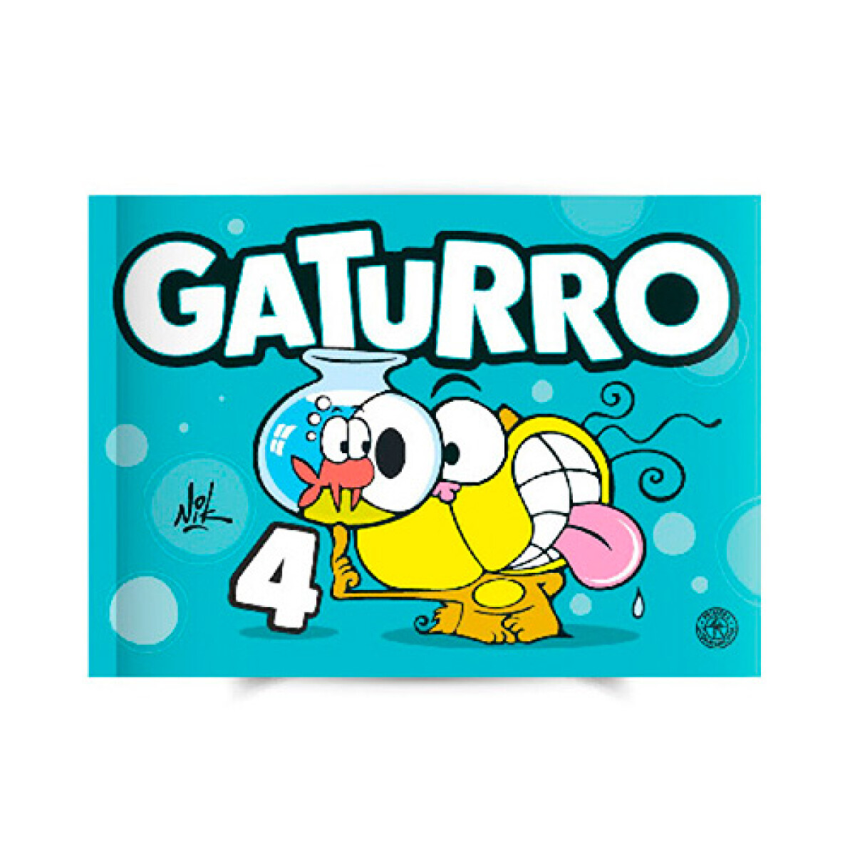 Comics Gaturro Nº 4 - Nik - 001 
