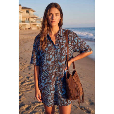 Vestido Camisero Print