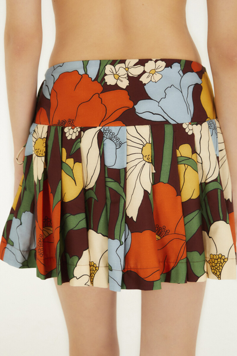 FALDA MINI Marron
