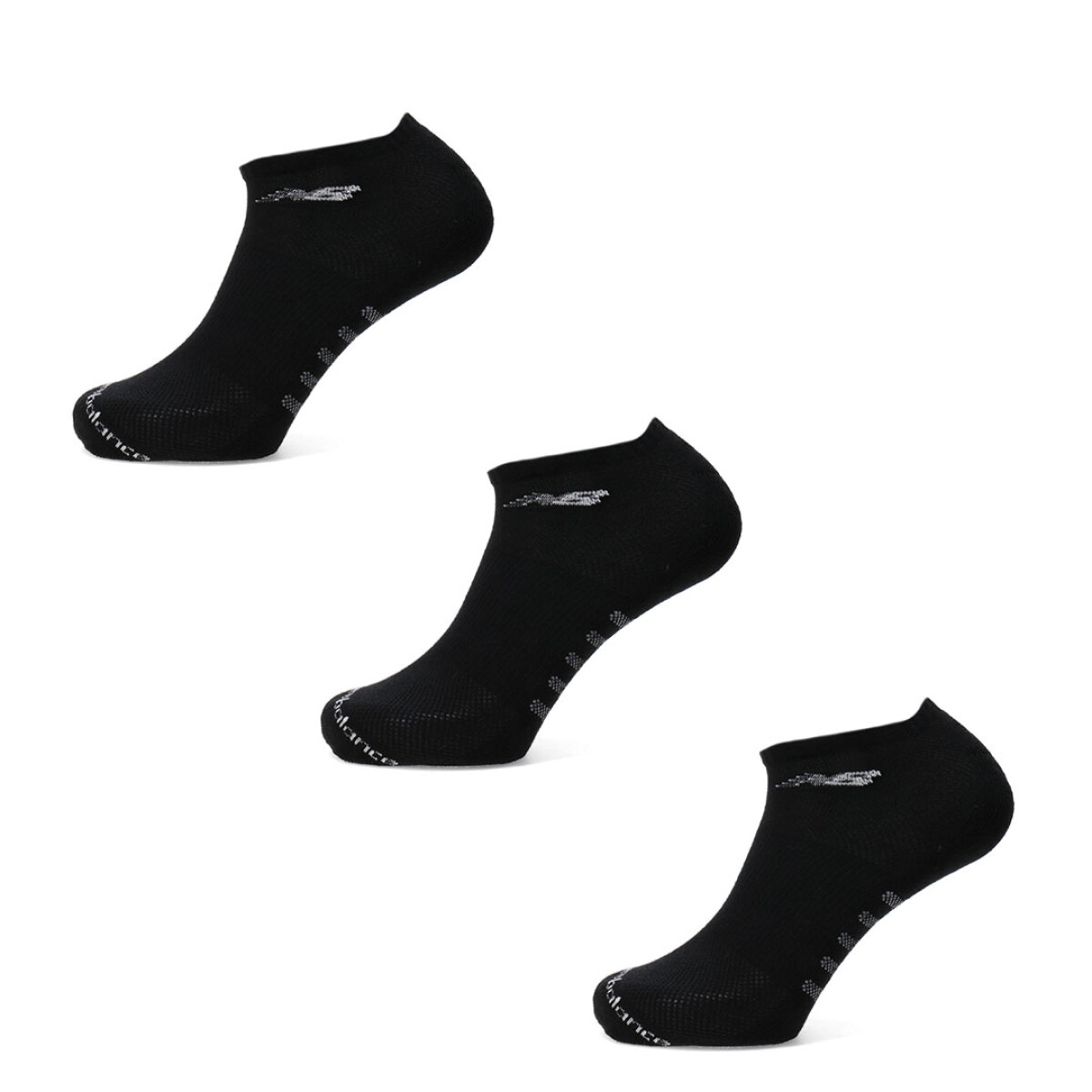 Medias de Hombre New Balance x3 Show New Balance - Negro - Blanco 