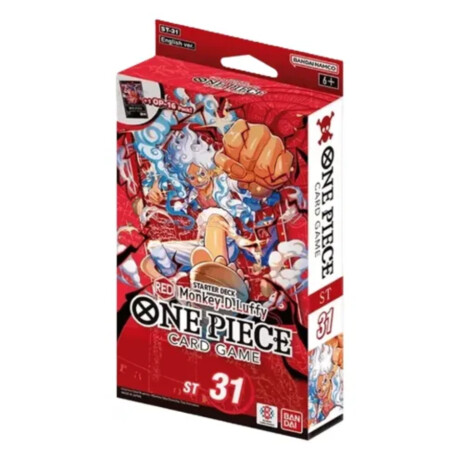 One Piece: Starter Deck [ST31]: RED Luffy One Piece: Starter Deck [ST31]: RED Luffy