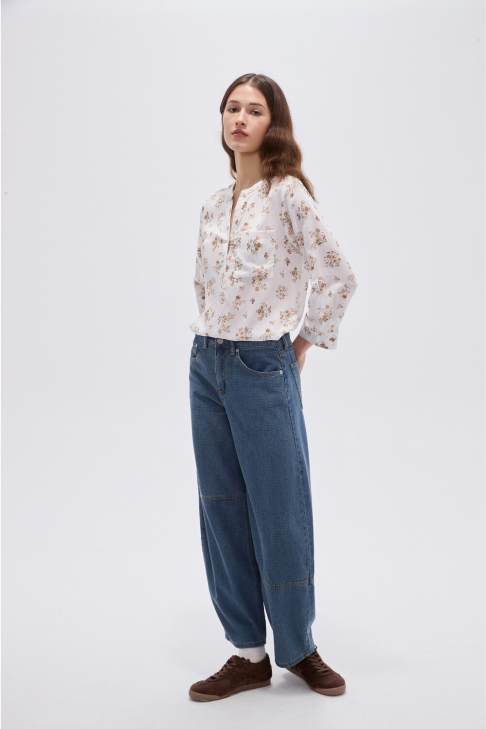 Pantalon Barri Azul Oscuro