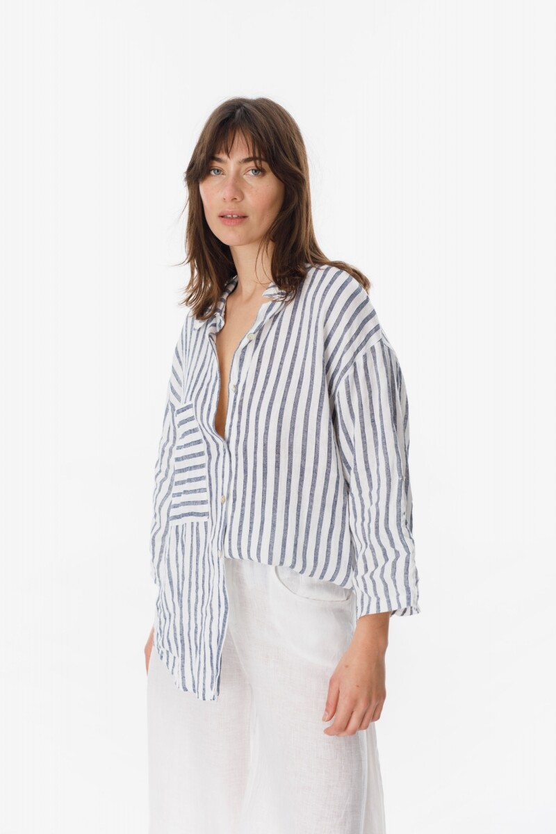 Camisa Ulises Raya Azul