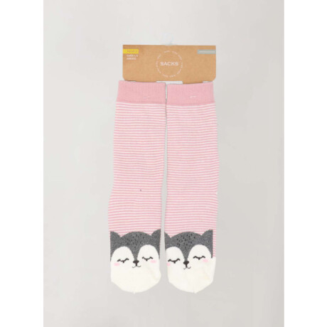 Medias kids con antideslizante de goma en planta Estampado 1