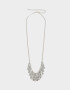 Collares Cortos Metal diferenciado Collar De Metal - Plateado