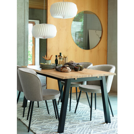Mesa De Comedor Skolvunde 90X160 Color Roble Natural