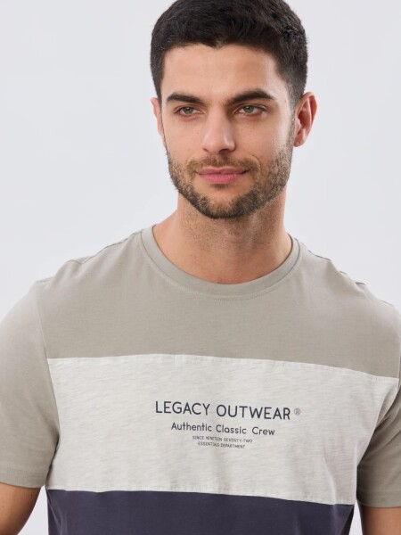 T-SHIRT LEGACY 6166 M.C outwear BEI AZU