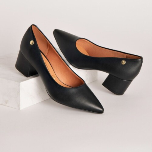 Zapato Vestir C/Taco Vizzano Negro