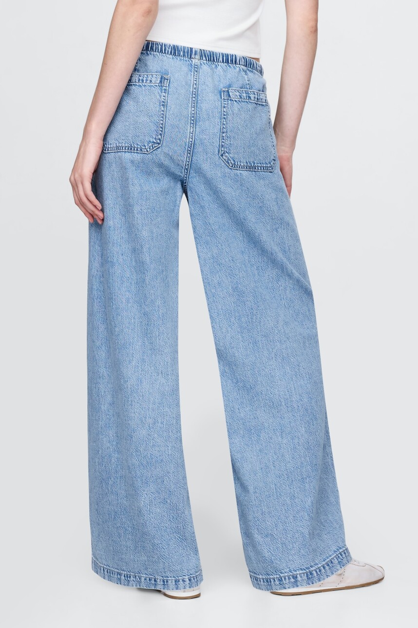 Jean Baggy Easy Mujer Light Indigo 1