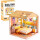 Mini Casa Escenario Armable Luz Dormitorio Restaurante Dormitorio