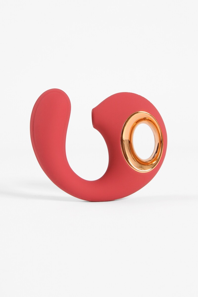 Vibrador succionador Jerry rojo
