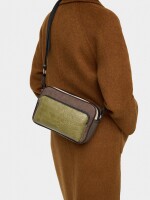 Bolso Bandolera Patchwork verde