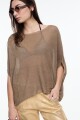 TOP CUADRADO LUREX Bronce