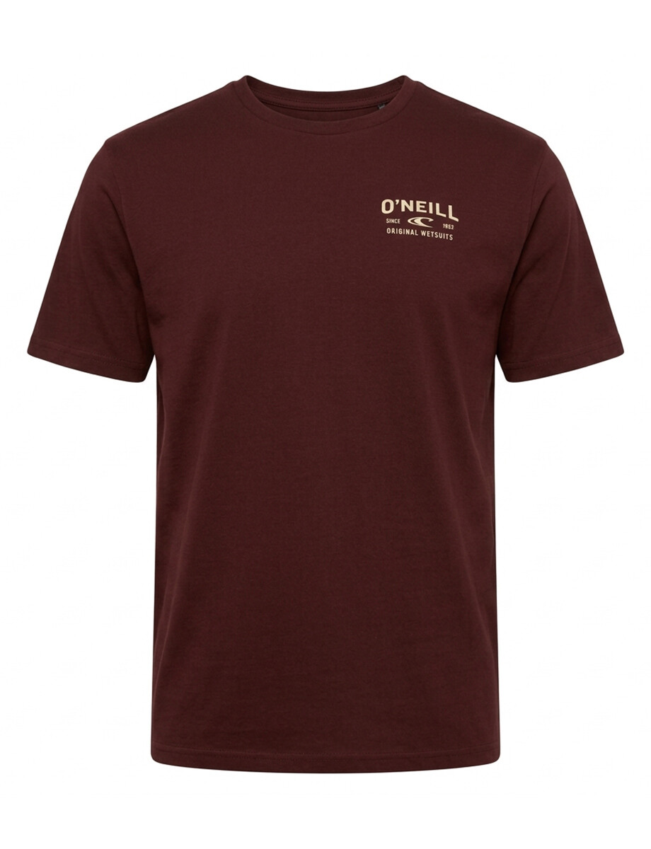 Remera O'Neill Layered Up - Rojo 