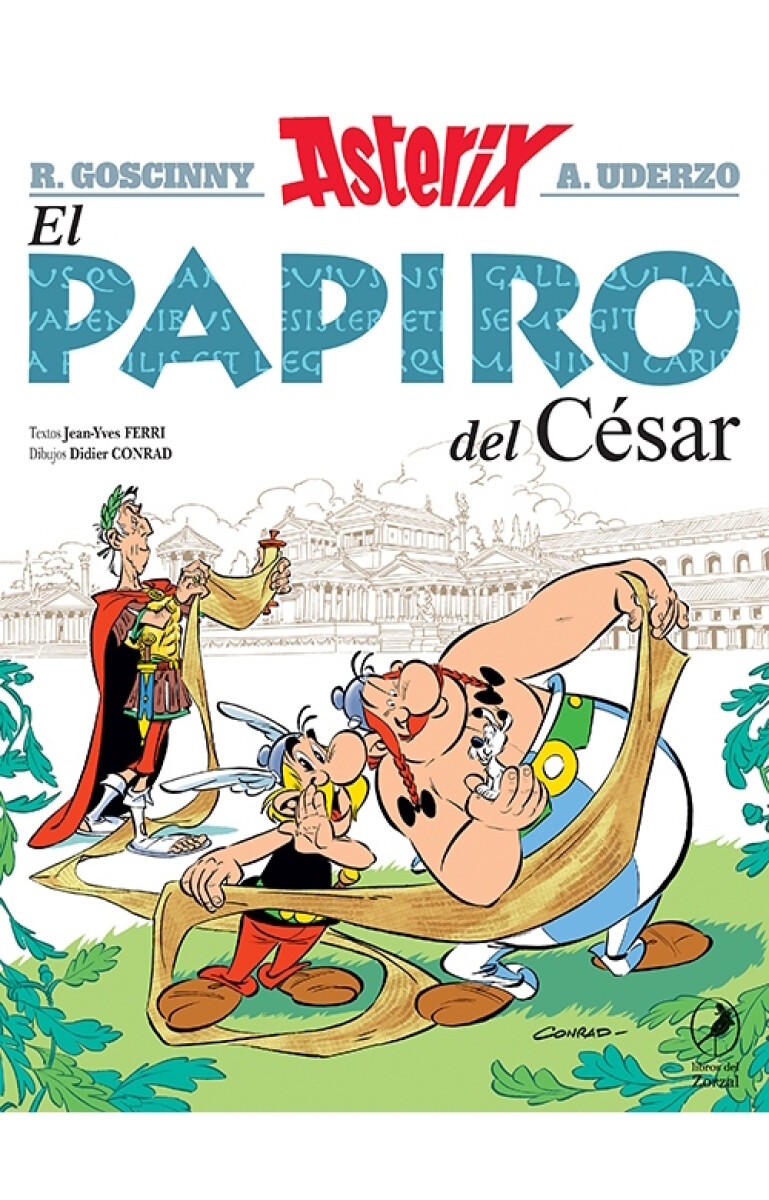 Asterix El papiro del César. Álbum 36 