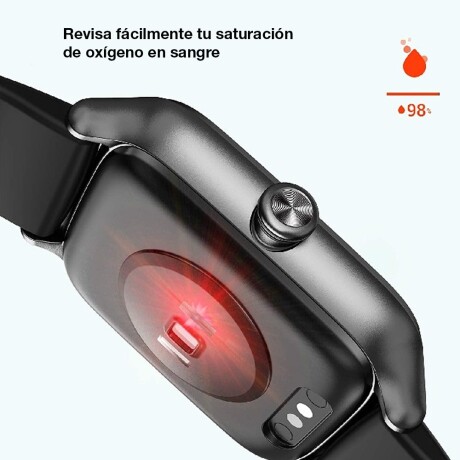 Reloj Inteligente Smartwatch Estilo de Vida y Fitness EW1 Negro