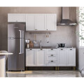 KIT DE COCINA PROVENZAL 4 MÓDULOS COLOR BLANCO Kit De Cocina Provenzal 4 Módulos Color Blanco