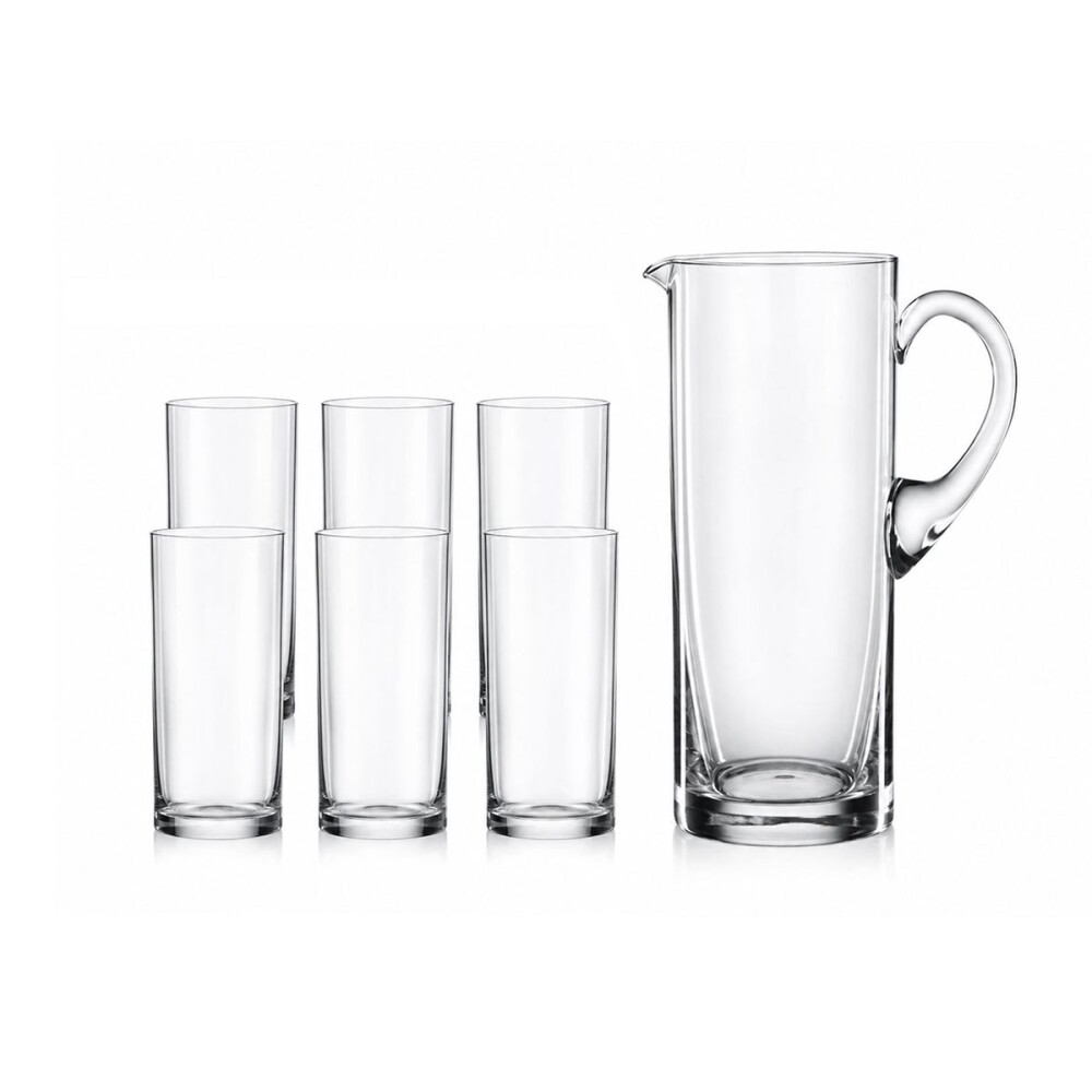 7 piezas Barline (Jarra + 6 vasos) BOHEMIA 7 piezas Barline (Jarra + 6 vasos) BOHEMIA