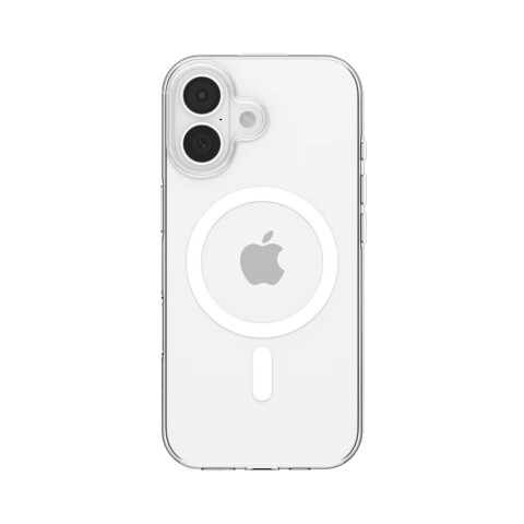 Spigen Funda Crystal Hybrid Mag Fit iPhone 17 Clear White Spigen Funda Crystal Hybrid Mag Fit iPhone 17 Clear White