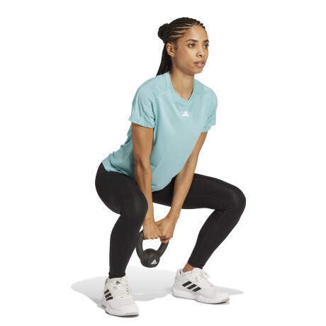 Remera de Mujer Adidas Aeroready Train Essentials Verde Menta