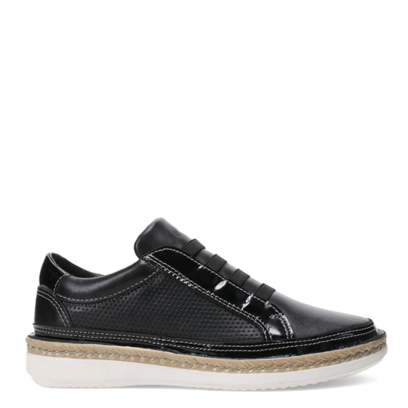 Zapatos de Mujer Lombardino Casual Yute Negro
