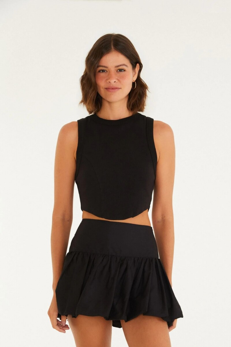TOP RIB Negro