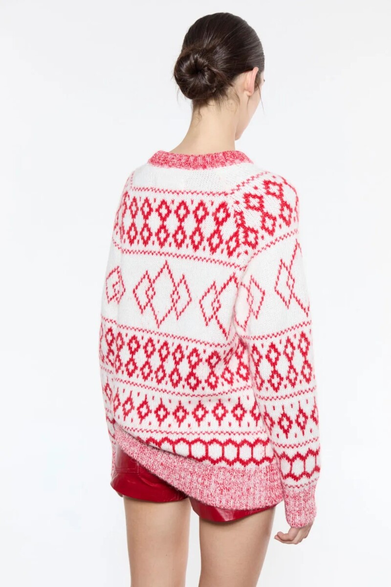 SWEATER EARL ROJO 2 Rojo
