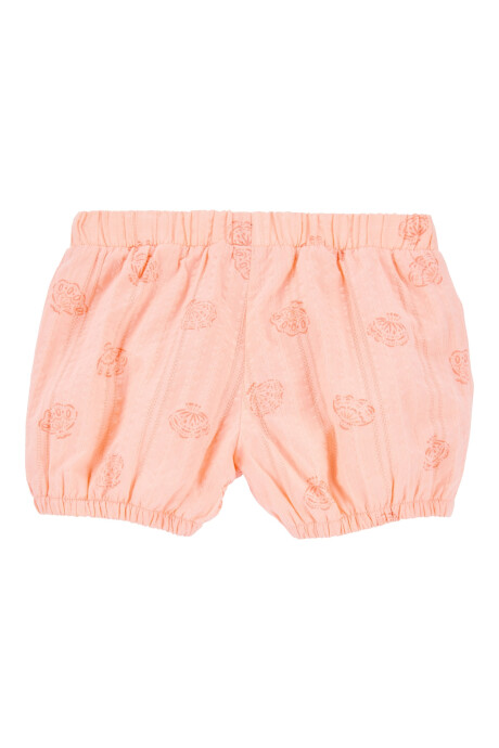 Short de algodón, diseño caracolas Sin color
