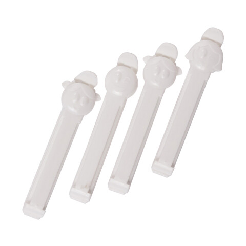 Pack x 4 Broches para Bolsas de Alimentos U