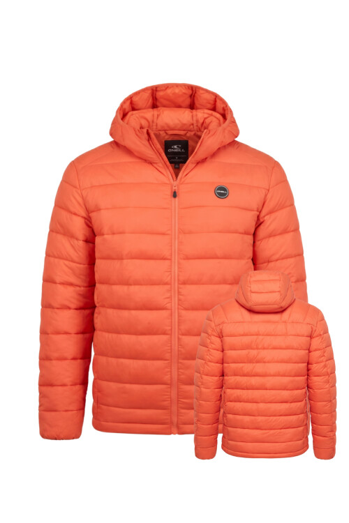 Campera Puffer O'Neill Windbreaker Naranja