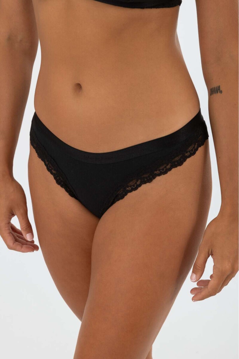 Bikini petra - Negro 