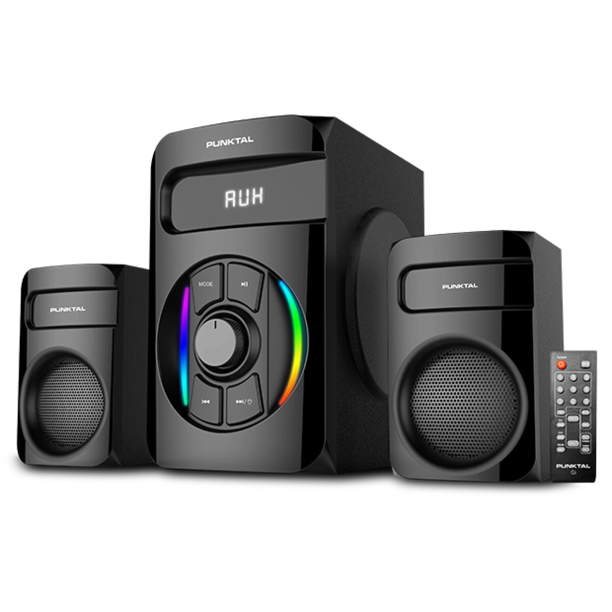 Punktal home theater 2.1 bluetooth 4800 pmpo 