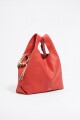 BOLSO PAPER M Coral