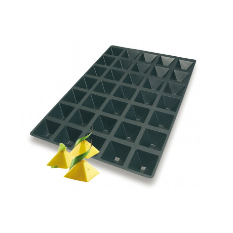 Molde de Silicona de Mini Pirámide Molde de Silicona de Mini Pirámide
