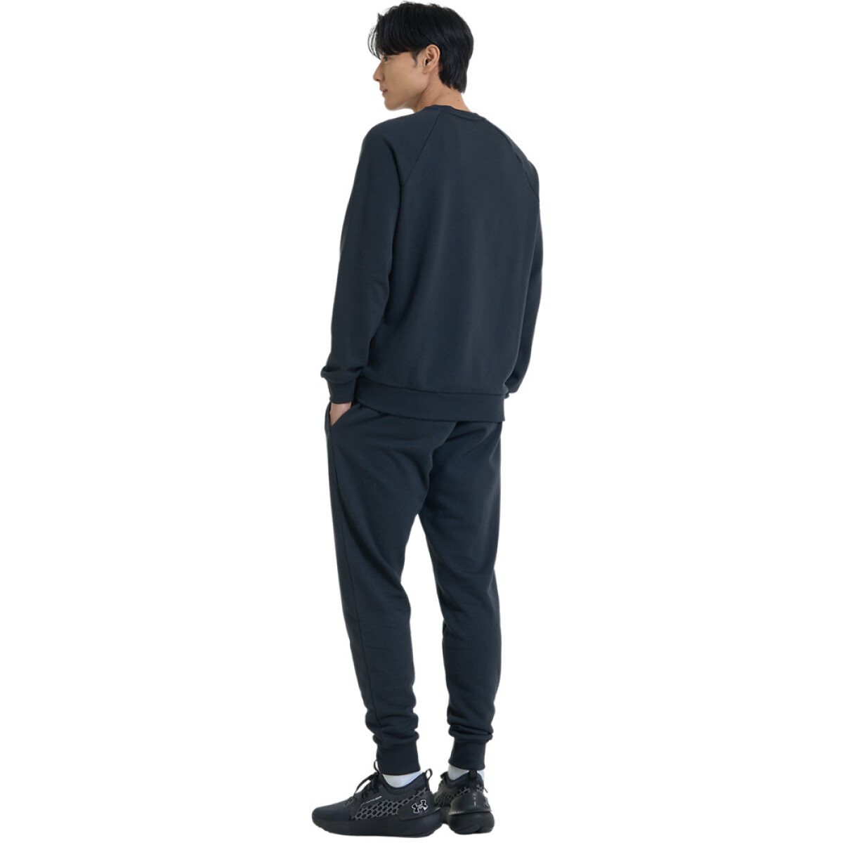 UA Rival Fleece Joggers-GRN - BLK-001 