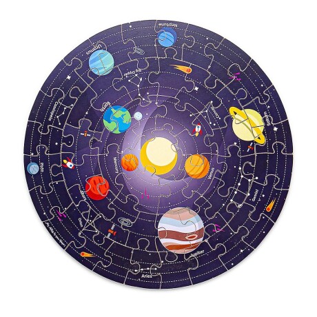 Puzzle Sistema solar madera Puzzle Sistema solar madera