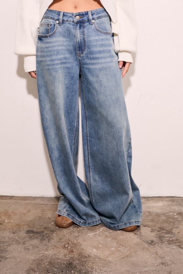 Jean Wide Leg Denim