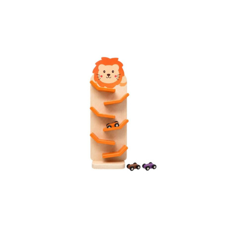 Juego de autos deslizante de madera Leon