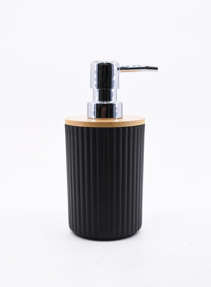 DISPENSADOR BÁSICO BAMBÚ - NEGRO 