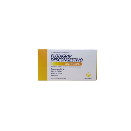 Antigripal Flodigrip Descongestivo x 10 comprimidos 001