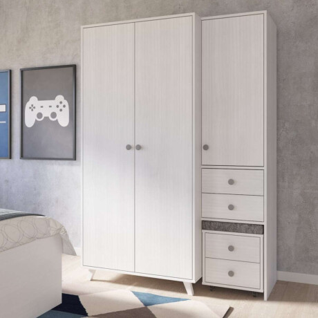 Ropero 3 Puertas Madera Maciza Linea Hashtag