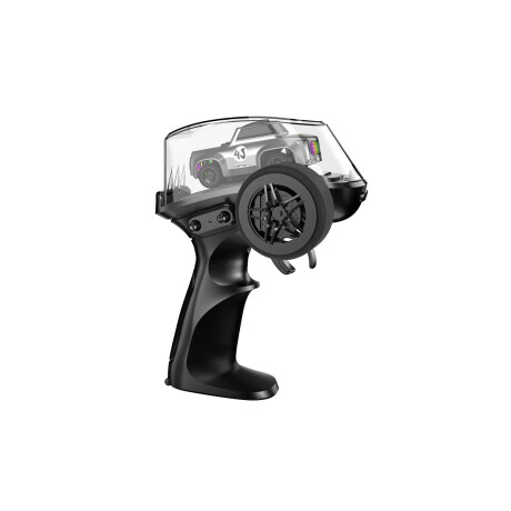 Mini auto a control remoto drift para niños Gris