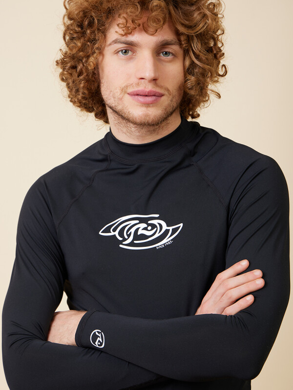 RASHGUARD AEMOND RUSTY Negro