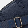 Cartera de mano New Penny en efecto cuero zaffiano Azul