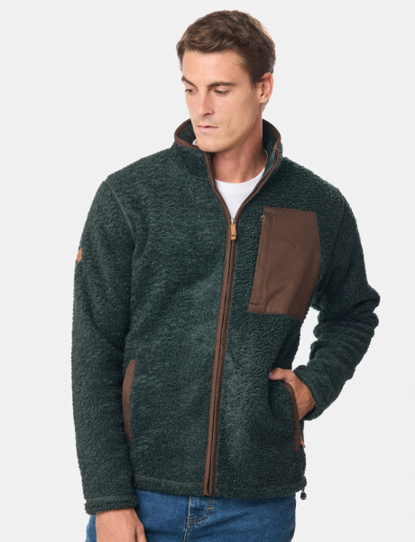 CAMPERA CORDERITO Verde