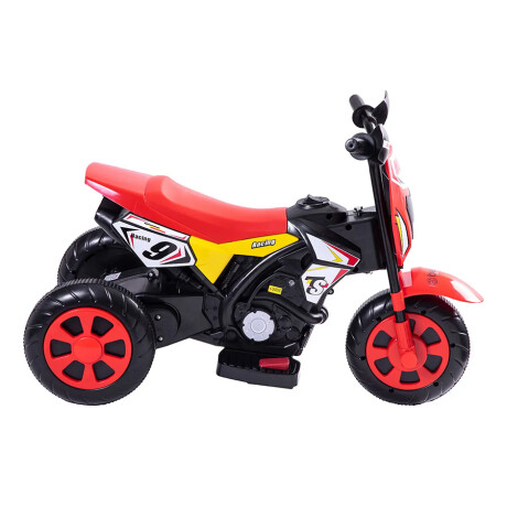 Moto A Batería Infantil Y-Mb4022 70X37X51Cm Universo Binario ROJO