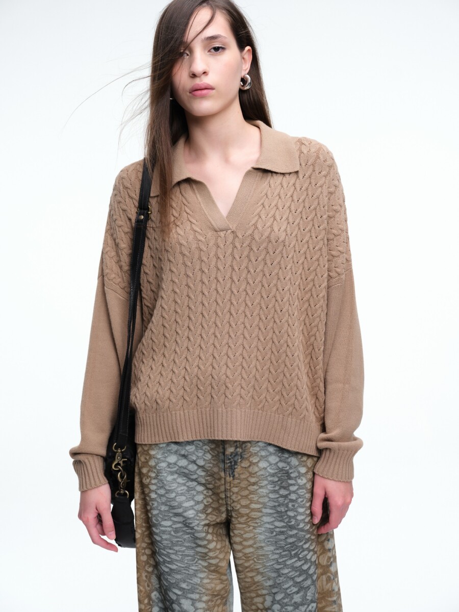 SWEATER TRENZAS 
