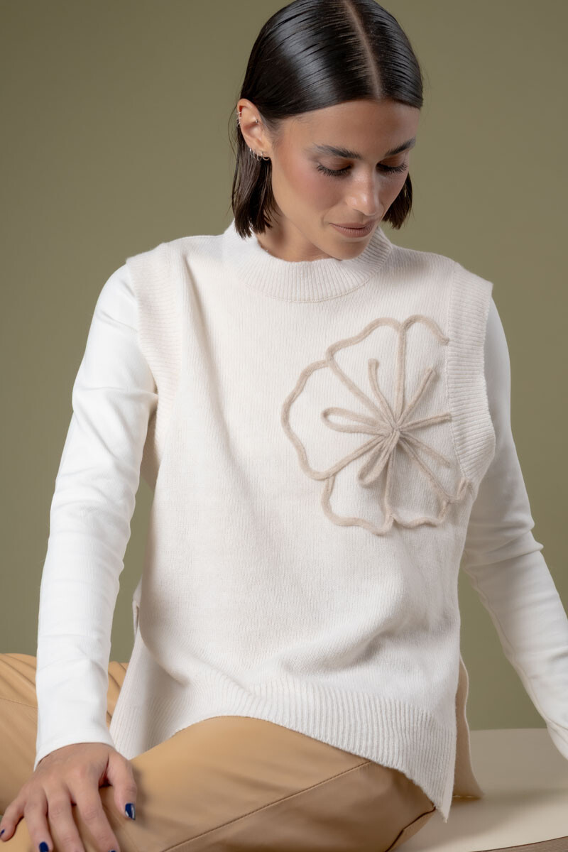 Chaleco Lirio Natural