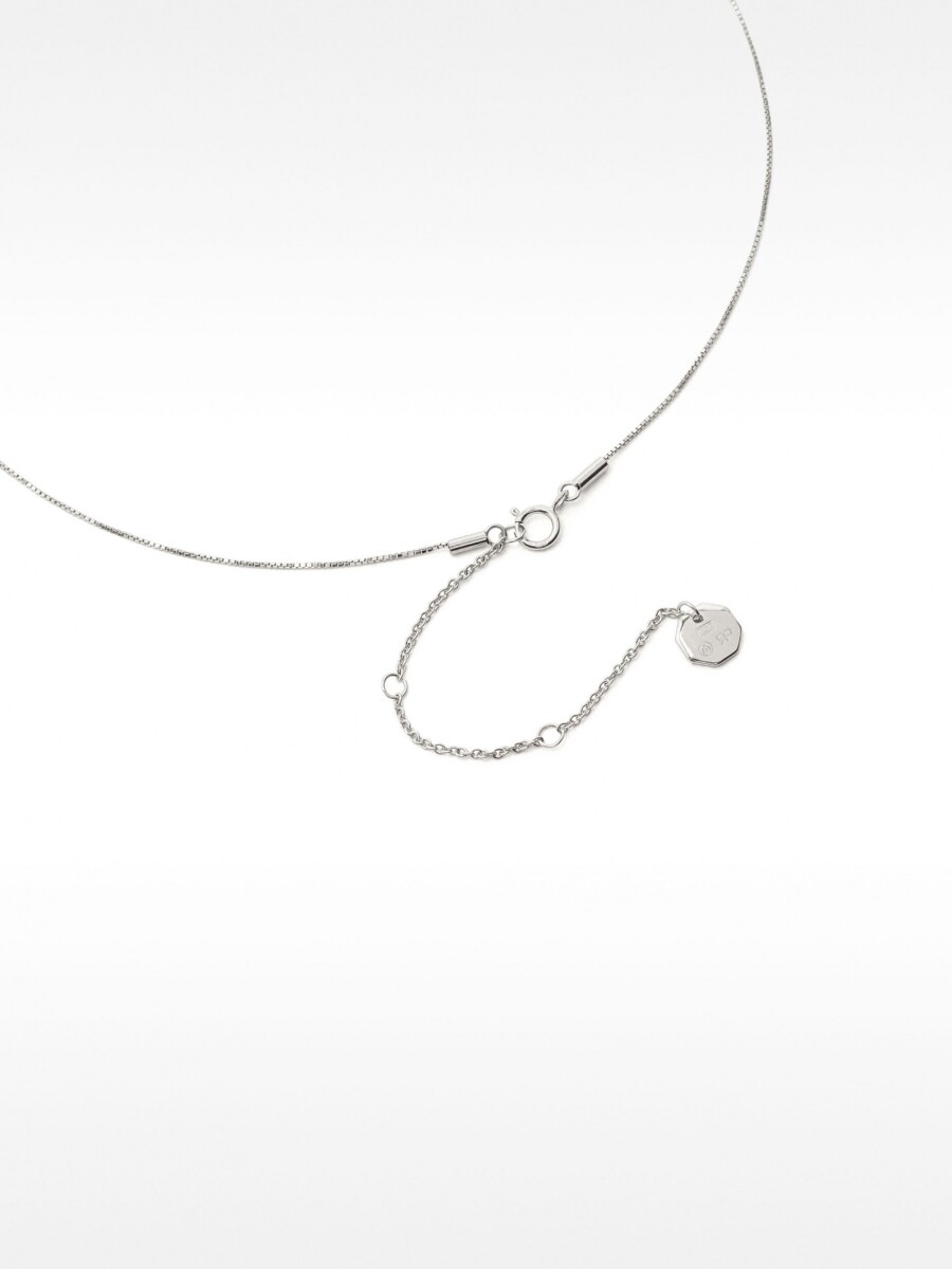 Collar Con Perlas De Agua Dulce - Plata De Ley 925 plateado